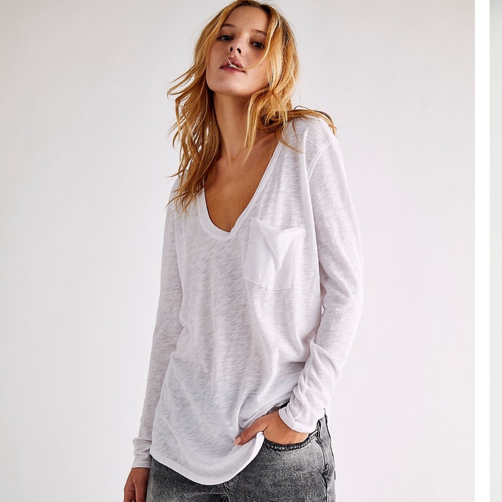 BNWT Free People We The Free Betty Long Sleeve
